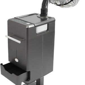 Freestanding Professional Nano Hair Steamer, Portable Hooded Hair Dryer with Storage Drawer, Multifunctional Adjustable Perm Dyeing Machine, Smart Control Hair Care Equipment for Beauty Salon Home