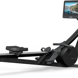 Hydrow Wave Rowing Machine with 16″ HD Touchscreen & Speakers – Foldable | Live Home Workouts, Subscription Required