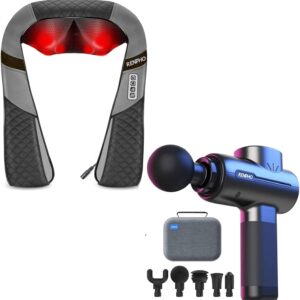 RENPHO Neck Shoulder Massager with Heat Powerful Portable Massage Gun