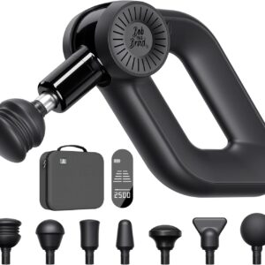 BOB AND BRAD D6 Pro Massage Gun Deep Tissue Percussion with 16mm Amplitude, Professional Muscle Massager for Athletes Pain Relief, Quiet Electric Back Massager, Gifts for Him