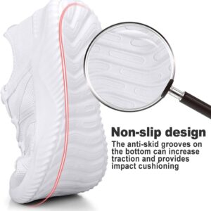 Feethit Mens Slip On Running Shoes Breathable Lightweight Comfortable Fashion Non Slip Sneakers for Men