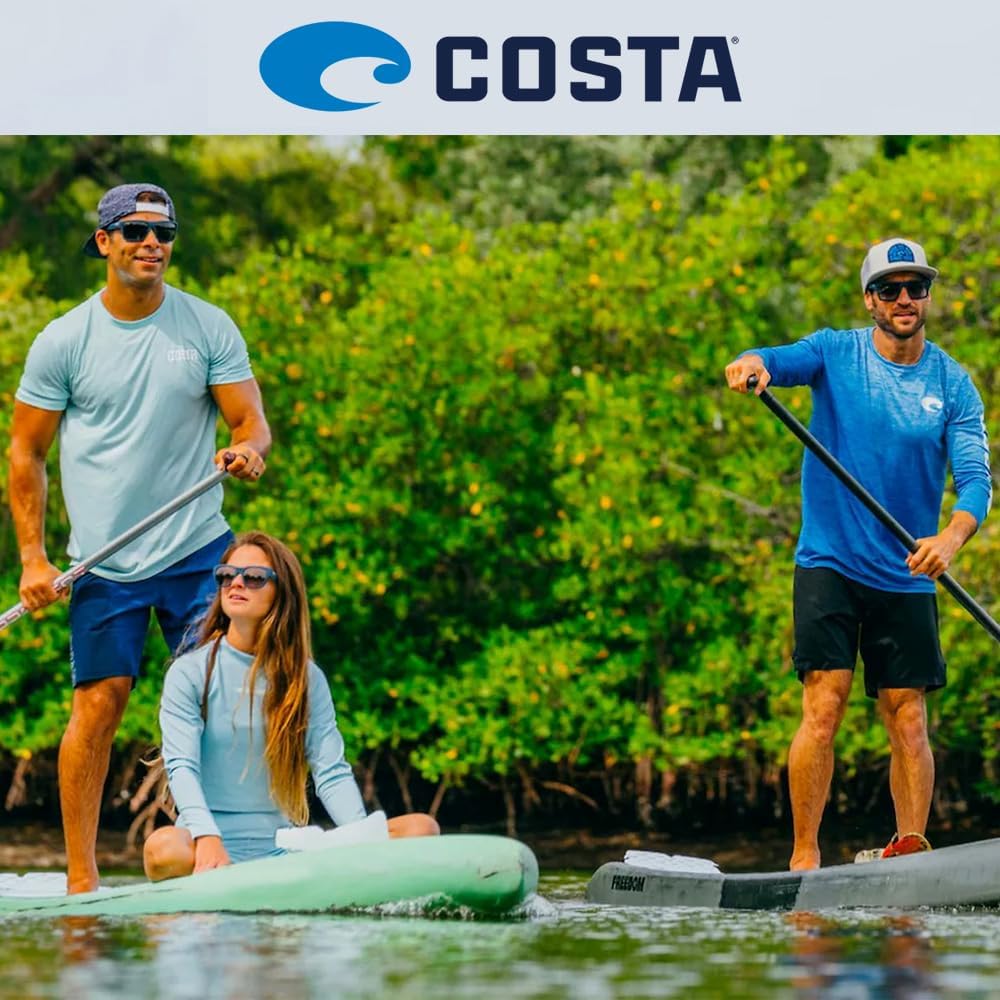 Costa Del Mar Men's Ballast Rectangular Sunglasses - Image 7