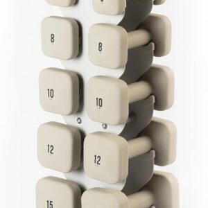 SafeGrip Dumbbells, Anti-Slip, Anti-Roll, Thick Handles, Free Weights, Square Dumbbells for Secure Workouts at Home, Weightlifting, and Personal Training