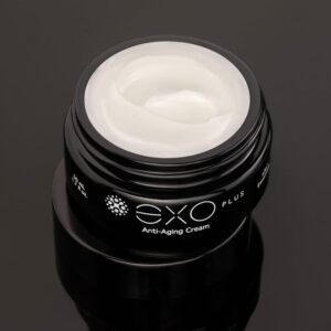 EXO PLUS™ by Exoceuticals Anti-Aging Cream with Exosomes – Hyaluronic Acid, Aloe – Luxury Beauty Face Moisturizer for Sensitive Skin – Premium Hydrating & Firming Exosome Skin Care | 50ML | 1.7 fl oz