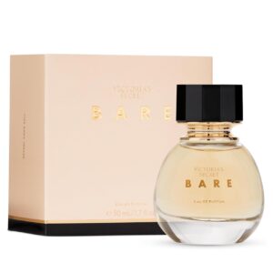 Victoria’s Secret Bare Eau de Parfum, Notes of Australian Sandalwood, Mandarin Madagascar & Egyptian Violet, Perfumes for Women (1.7 oz)