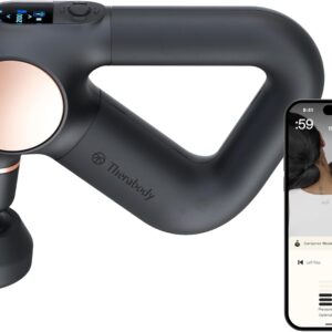 TheraGun Sense by Therabody – Deep Tissue Massage Gun with Preloaded Routines for Stress Relief, Pain Relief & Muscle Soreness in Neck, Back, Leg, Knee, and Shoulder (Black)