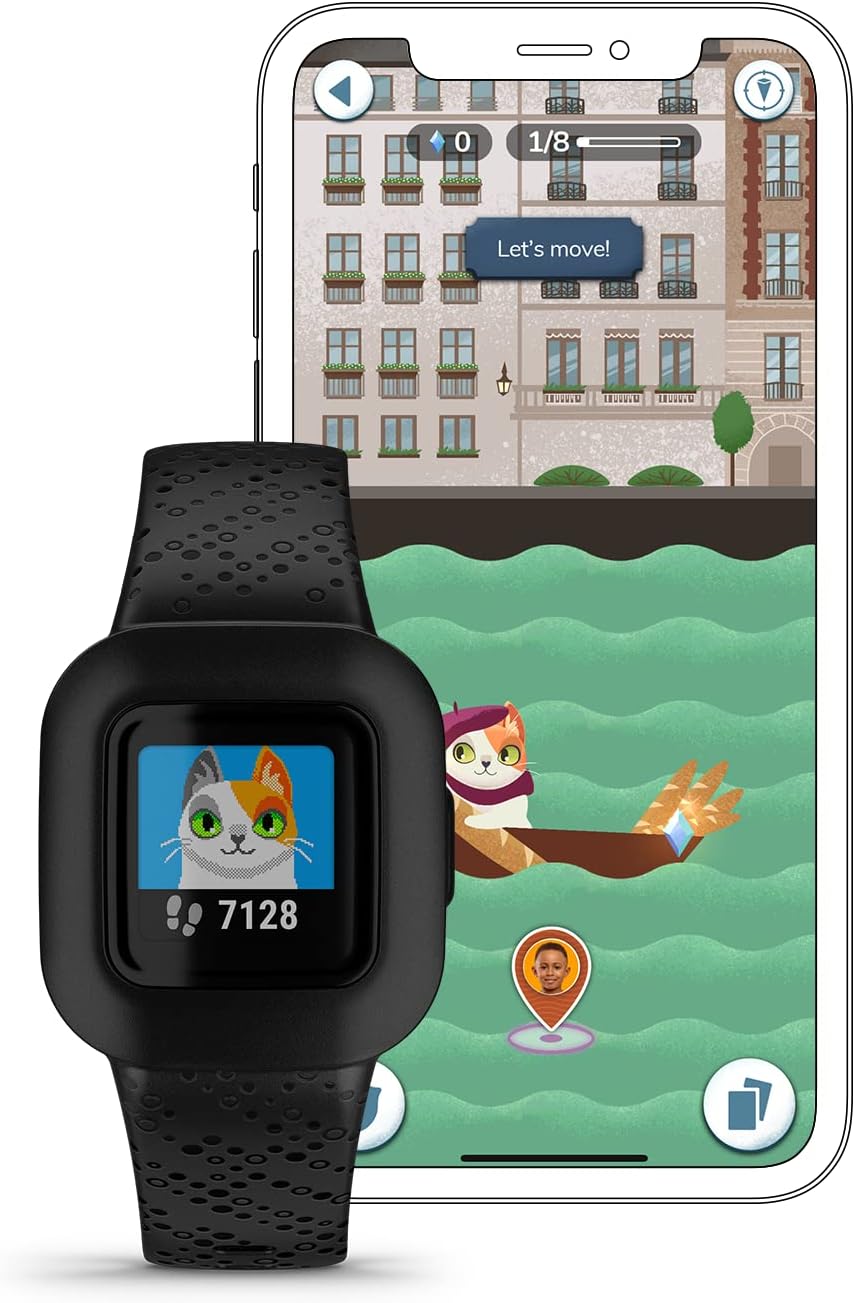 Garmin vívofit® jr. 3 Kids Fitness Tracker, Black Cosmic, Up to 1 Year Battery Life, Swim-Friendly, Activity Unlocks Adventure - Image 8