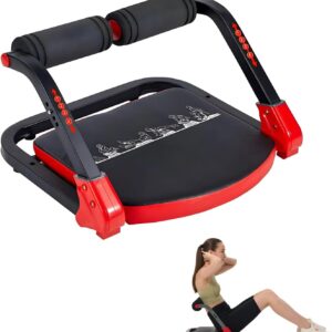 HOTSWEAT Ab Machine, Sit Up Exercise Equipment, Ab Workout Equipment with 3 Adjustable Resistance, Ab Trainer for Stomach Workout with 330 LBS Weight Capacity, Foldable Ab Crunch Machine for Home Gym