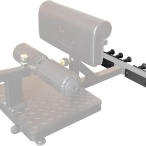 Powertec Sissy Squat Pro – 100% Quad Isolation – Great for Quadricep, Core Muscles – Compatible with Resistance Band Pegs – Home Gym Equipment