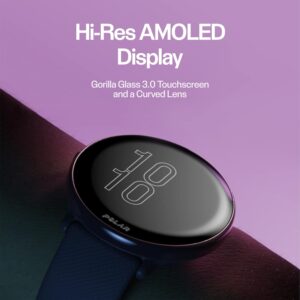 POLAR Ignite 3 Series Fitness Tracking Smartwatch with AMOLED Display, GPS, Heart Rate Monitoring, Sleep Analysis, and Real-Time Voice Guidance; S-L, for Men or Women, Greige Sand