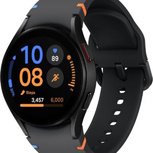 Samsung Galaxy Watch FE 40mm LTE AI Smartwatch w/Fitness Tracking, BIA Sensor, Personalized HR Zones, Heart Rate Tracker, Sleep Monitor, 2024, Black (US Version) (Renewed)