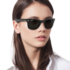Ray-Ban RB2140 Original Wayfarer Polarized Square Sunglasses