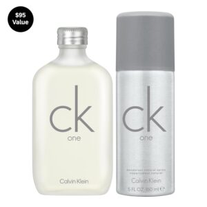 Calvin Klein CK One Eau de Toilette – Citrus Unisex Fragrance – With Notes of Green Tea, Bergamot, Cardamom, Violet & Amber – Luxury Unisex Perfumes – Long Lasting Fragrance