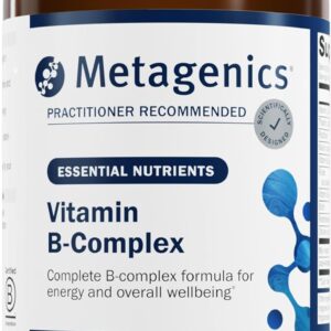 Metagenics Vitamin B-Complex – Energy Support & Healthy Stress Response* – with Vitamin B6 & B12 – Vegetarian & Gluten-Free – 180 Count