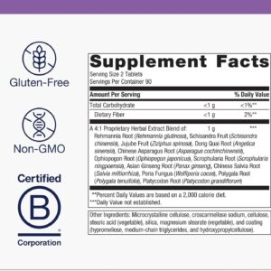 Metagenics Serenagen, Traditional Herbal Stress Management Formula with Asian Ginseng Root to Help Adjust to Stressful Environmental Challenges – 180 Tablets