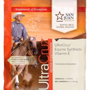 UltraCruz sc-516052 Equine Synthetic Vitamin E Supplement for Horses, 4 lb, Powder (112 Day Supply)