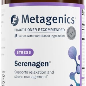 Metagenics Serenagen, Traditional Herbal Stress Management Formula with Asian Ginseng Root to Help Adjust to Stressful Environmental Challenges – 180 Tablets