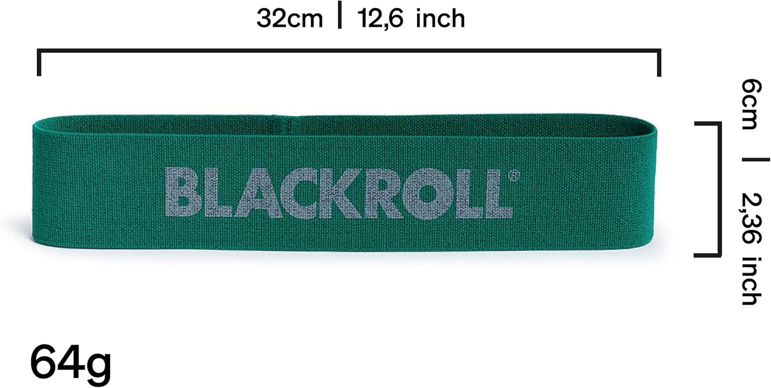 BLACKROLL® Loop Band (32 cm) | Resistance Band for Exercises Fitness and Training | Elastic Fabric Comfortable on The Skin | Home, Gym, Office, Park | Made in Germany - Image 5