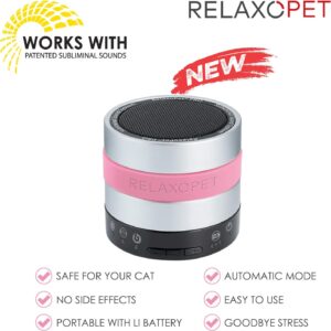 PRO, Relaxation Trainer for Cats, Stress Relief and Calming Device for Cats Helps with Cat Anxiety, Reduces Destructive Behavior, Spraying, Scratching. Subliminal Sound Calming Aid