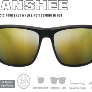 Vortex Optics Banshee Sunglasses | UV Protection, Polarized, Ballistic Rated | Unlimited, Unconditional Warranty