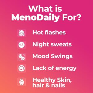 Happy Mammoth Meno Daily Menopause Vitamins & Supplements for Women (*Not Hormone Harmony), Boost Metabolism, Healthy Skin, Hair and Nails, Hot Flash, Mood Support, 72 Caps