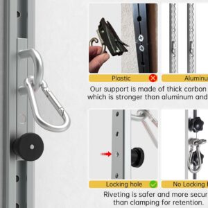 Professional 80″ Adjustable Wall Anchor for Resistance Bands – Ultimate Home Gym Solution Wall-Mounted Anchor Fitness System