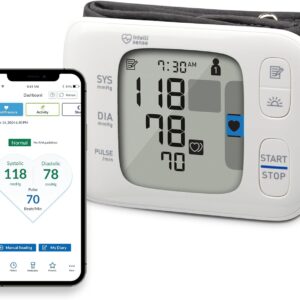 OMRON Gold Blood Pressure Monitor – Clinically Validated Wrist Blood Pressure Monitor – Use OMRON Connect App for Unlimited Free Measurements