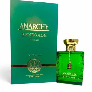 Anarchy Renegade, Unisex Eau de Parfum, 3.4 Fl Oz, Passion Fruit, Mango, citrus,Amber and Vanilla Scent