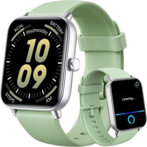 Gydom Smart Watch for Men Women, Alexa Built-in, 1.8″ Smartwatch with Heart Rate/SpO2/Sleep Monitor, IP68 Waterproof Fitness Tracker, Bluetooth Call (Answer/Make) for Android iPhone, 101+ Sport Mode