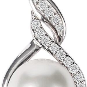 Gifts For Wife Wedding Anniversary – mothers day gifts for wife – AAA+ Real Pearl Necklaces For Women (18k Gold Platting 925 Sterling Silver) mothers necklace ideas Birthday Freshwater Pearl Necklace