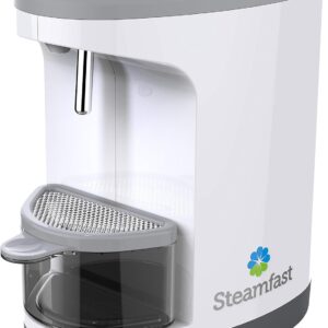 Steamfast SF-1000 JULE Steam Jewelry Cleaner, LED Lighting, Chemical Free, 15 Minute Run-Time, Included Cleaning Accessories, 12-Ounce Water Tank, Quick Heat-Up Time, White