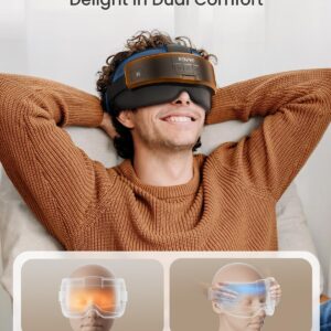 RENPHO Head & Eye Massager& Mini Thermal Massage Gun