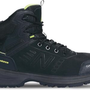 New Balance Calibre Composite Toe Work Boots for Men – EH, PR, Non-Slip Leather Safety Shoes for Industrial & Construction