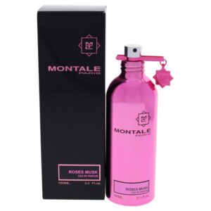 MONTALE Roses Musk Eau de Parfum Spray, 3.3 Fl Oz