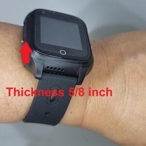 No Contracts | One-Time Cost | No Monthly Fee | Fall Detection | Medical Alert Watch | Waterproof | Take It Everywhere | Calls 911 | 2-Way Voice Communication | Smart Health Watch (Model saw911-365)