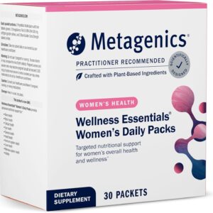 Metagenics Wellness Essentials Women’s Daily Packs – 30 Daily Multivitamin Packs – Women’s Multivitamins – Bone Density Support* – Omega-3 Fatty Acids – Non-GMO & Gluten Free – 30 Packets