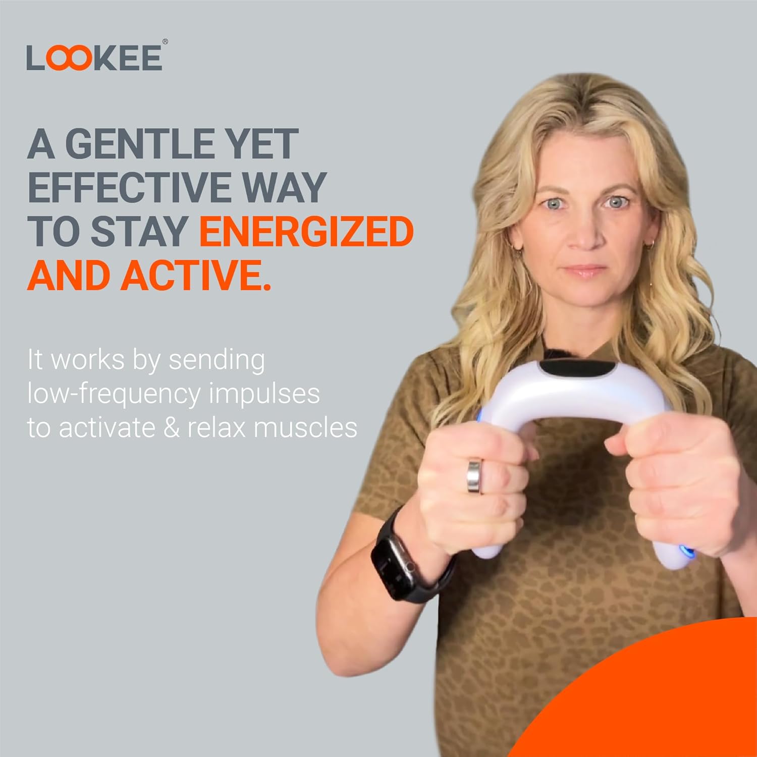 LOOKEE Arm Exerciser with 15 Levels | Arm Workout Equipment | Forearm & Hand Strengthener | Hand Strengthening Device for All Ages - Image 3