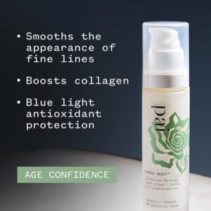 PAI SKINCARE London | BONNE NUIT BioPeptide Renewal Night Cream, Clinically Proven to Reduce Fine Lines & Boost Moisturisation by 32% Overnight. 50ml / 1.7 fl oz