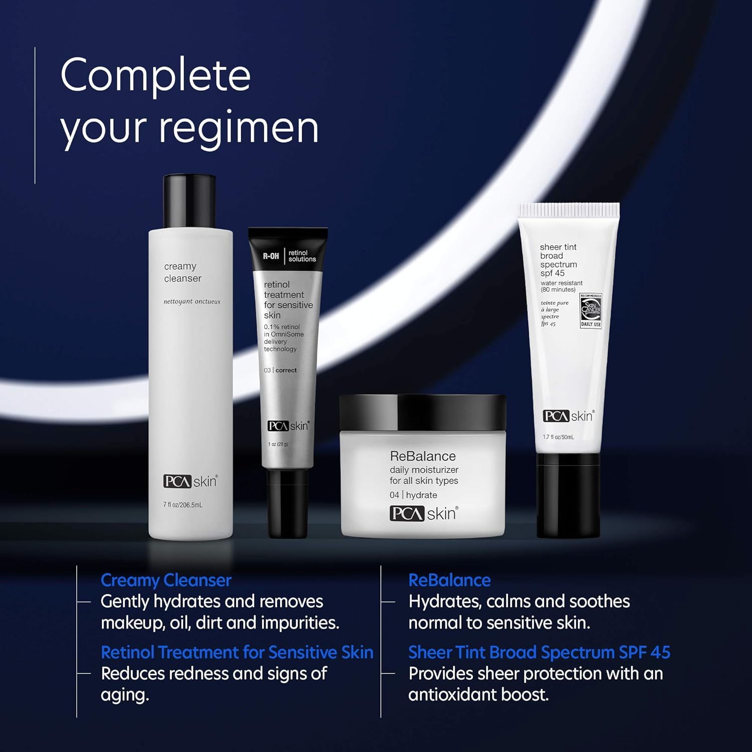 PCA SKIN Retinol Treatment for Sensitive Skin - Anti Aging Face Serum to Gently Reduce Redness & Minimize Fine Lines & Wrinkles - Contains Vitamin A & Hydrating Niacinamide (1 oz) - Image 6
