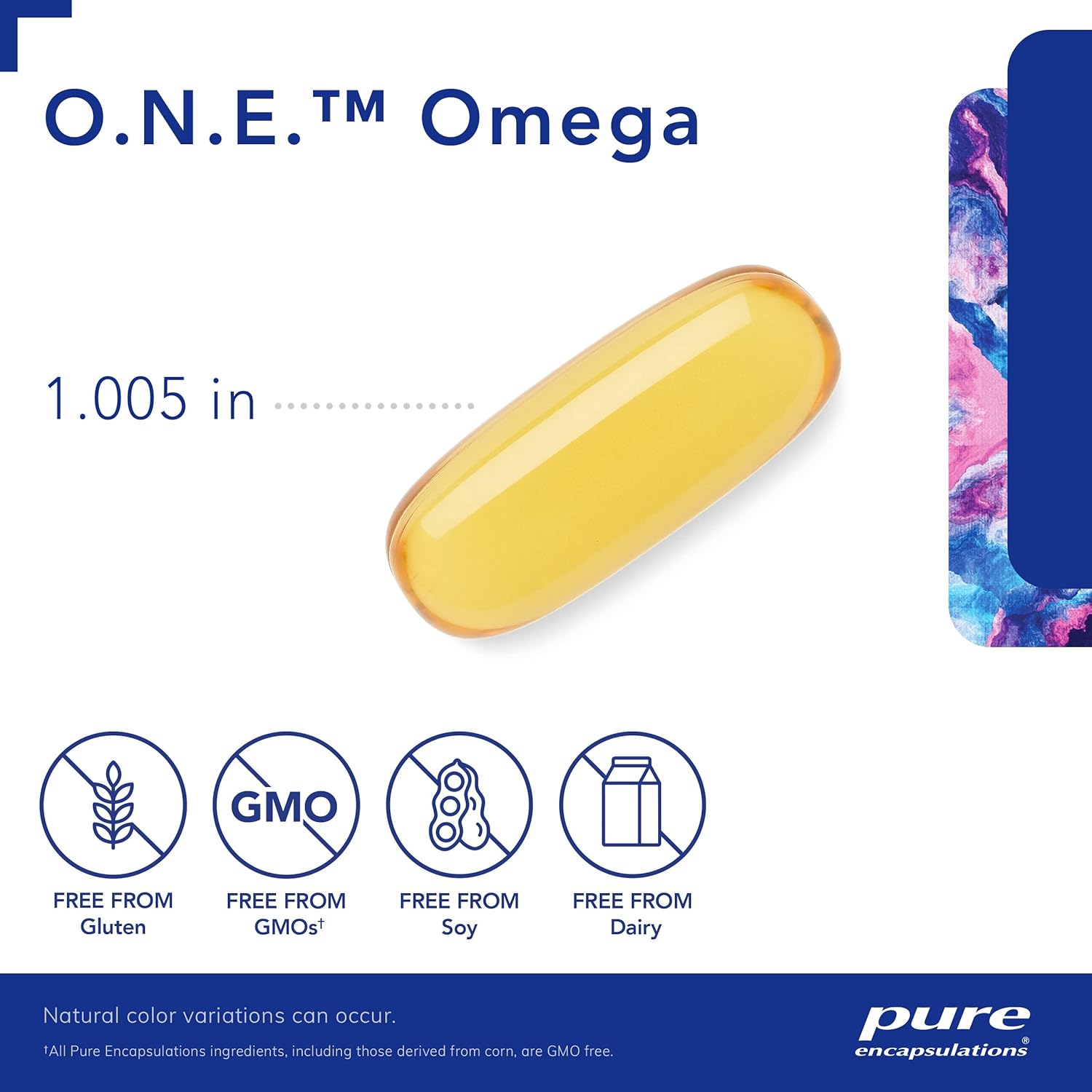Pure Encapsulations O.N.E. Omega - Fish Oil Supplement for Heart Health, Joints, Skin, Eyes, and Cognition* - Fish Oil Concentrate with EPA and DHA - 60 Softgel Capsules - Image 3