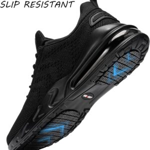 LARNMERN Mens Non Slip Work Shoes Slip On Water Resistant Walking Sneakers Zapatos Trabajo Waterproof Food Service Chef Kitchen