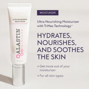 ALASTIN Skincare Ultra Nourishing Face Moisturizer Cream (2 oz) | Daily Hydrating Lotion For Dry Skin | Supports New Collagen & Elastin Production