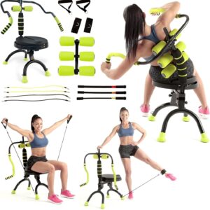 Ab Fitness Machine System Provides An Abdonimal And Muscle Activating Workout with Aerobics to Burn Calories and Workout