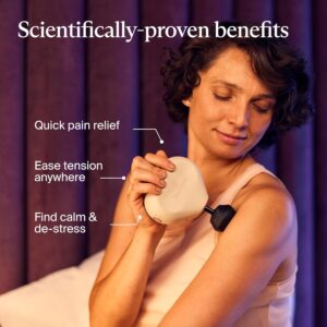TheraGun Mini (3rd Generation) by Therabody – Ultra-Portable Massage Gun and Travel Essential for Fast, Effective Pain and Tension Relief Anywhere (Oat)