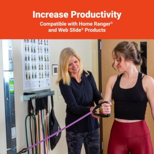 ExerBand 5 ft. Single Strand Bilateral Resistance Tubing (5-Pack) for Exercise, Rehab, Physical Therapy, and Stretching