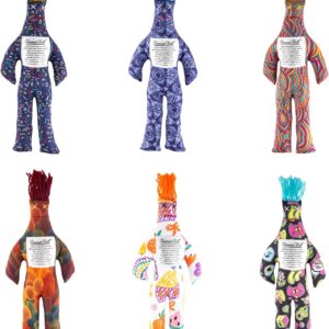 Dammit Doll – Classic Random Color, Stress Relief – Gag Gift – 6 Dolls