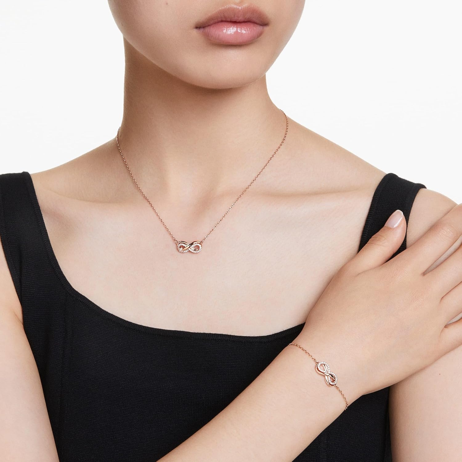 Swarovski Hyperbola Necklace and Bracelet Jewelry Collection - Image 8