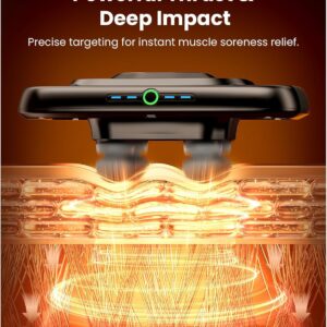 BOB AND BRAD D5 Pro Massage Gun TheraPanel 4-Head Massage Gun