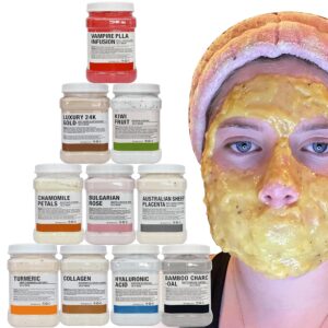 Jelly Mask for Facials Professional Face Mask Bulk Wholesale for Beauty & Personal Care, Jelly Mask Powder for Estheticians Supplies Beauty Salon Spa Face Mask Skin Care, 23Fl Oz (10Pack)