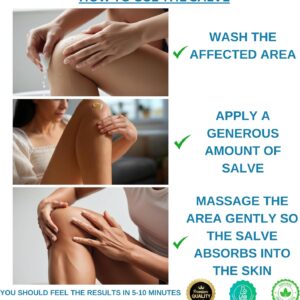 Hemp 3000 Mg Extreme Strength Hemp Salve : Ideal for Hips, Joints, Neck, Back, Elbows, Fingers, Hands, and Knees Made in USA